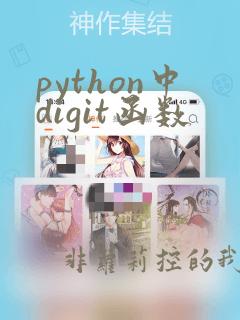 python中digit函数