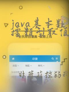 java基本数据类型取值范围