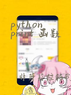 python print 函数