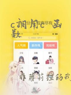 c调用c  函数