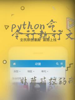 python命令行执行文件
