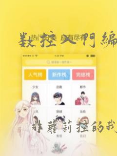 数控入门编程
