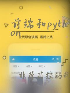 前端和python