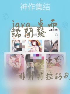 java 桌面端开发