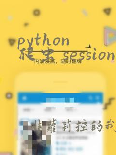 python 爬虫 session