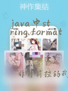 java中string.format