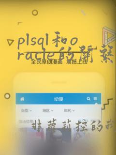 plsql和oracle的关系