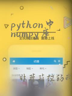 python中numpy库