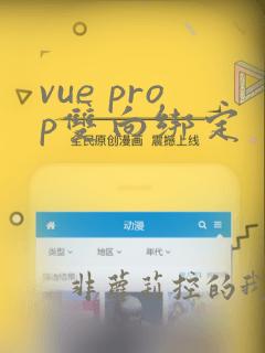 vue prop双向绑定