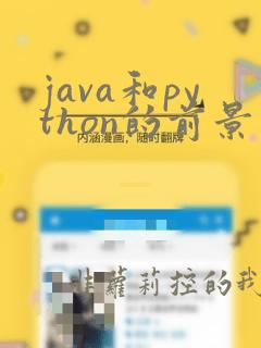 java和python的前景