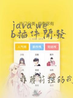 java web插件开发