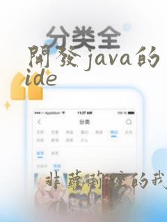 开发java的ide