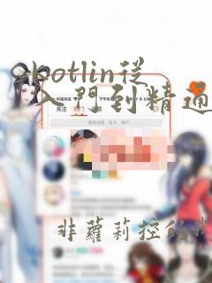 kotlin从入门到精通