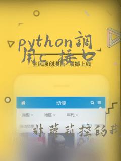 python调用c  接口