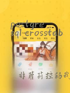 postgresql crosstab