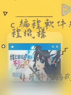 c 编程软件编程机构