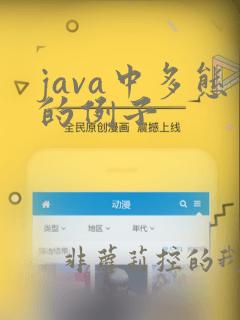 java中多态的例子