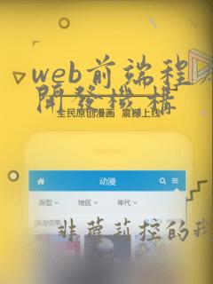 web前端程序开发机构