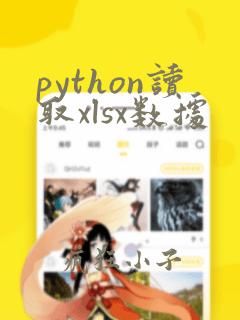 python读取xlsx数据