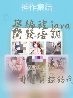 学编程java开发培训