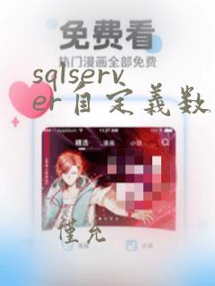 sqlserver自定义数据类型