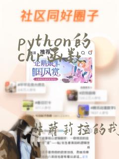 python的chr函数