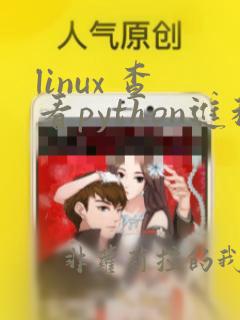 linux 查看python进程