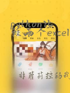 python比较两个excel