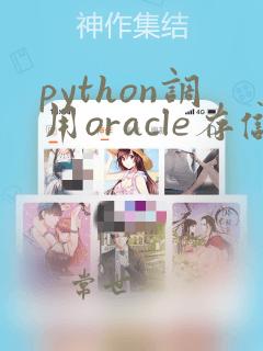 python调用oracle存储过程