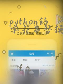 python的字符串替换