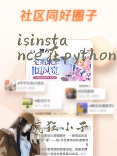 isinstance在python中的用法