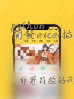 python 开发excel插件