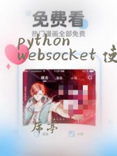 python websocket 使用