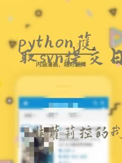 python获取svn提交日志