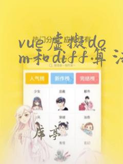 vue虚拟dom和diff算法面试题