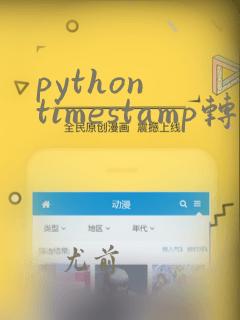 python timestamp转换成string