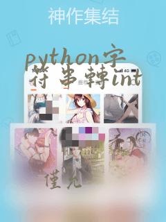 python字符串转int