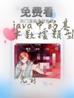 java中的基本数据类型