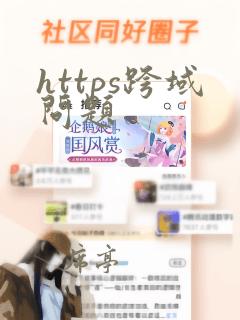 https跨域问题