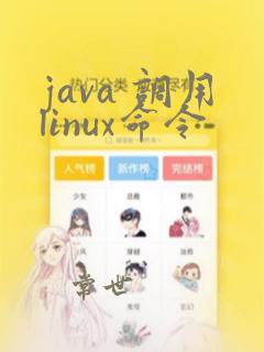 java 调用linux命令