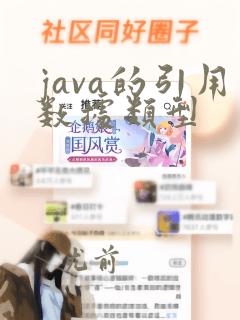 java的引用数据类型