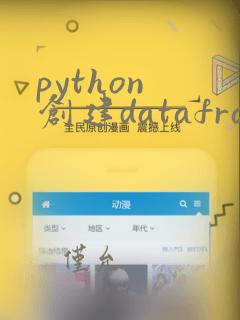python 创建dataframe