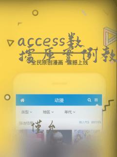access数据库实例教程