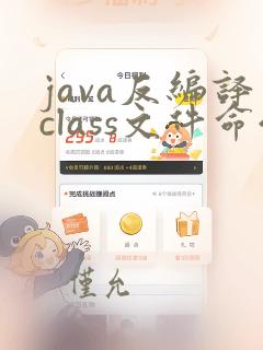 java反编译class文件命令