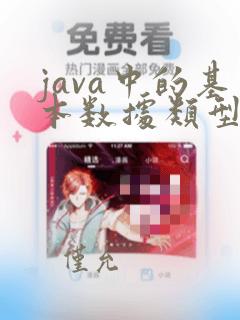 java中的基本数据类型有几种