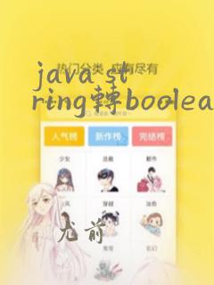 java string转boolean
