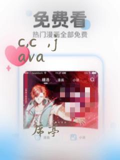 c,c ,java