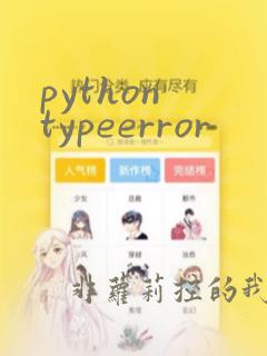 python typeerror