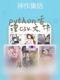 python处理csv文件