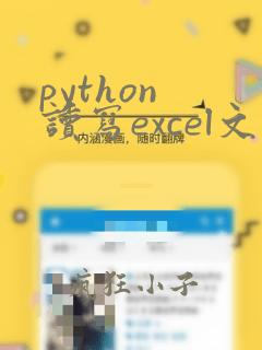 python 读写excel文件